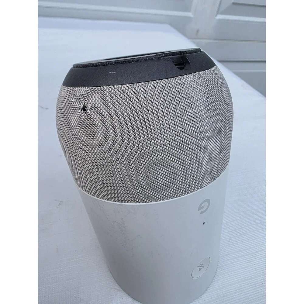 Google Home Smart Assistant Speaker - White Slate No cord Ships Fast!!!